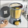 4 Point Partitioned Cereal Container
