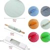Silicone Baking Mat with Rolling Pin Set