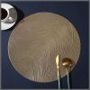 6Pcs pvc non-woven table mats