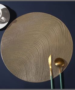 6Pcs pvc non-woven table mats