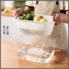 Double layer drain basket