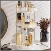 360 Degree 3 Tier Rotating Multifunctional Transparent makeup/Cosmetic organizer