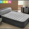 Intex dura beam airbed with inbuilt electric pump and plush supportive headboard