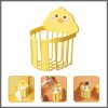 Punch free toilet paper holder