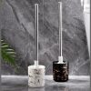 Marble toilet brush