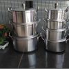 7pcs Aluminium Cookware set with lids