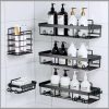 5pcs set Shower caddy shelf/Bathroom organizer