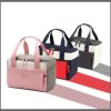Portable multiple pockets women lunch bag(J)