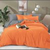 Plain Double Sided Cotton Duvet Covers