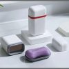 Travel soap dish case