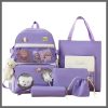 5 in 1 Unisex baby school bag