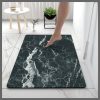 Marble-like Antislip absorbent bathroom mat