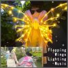 Butterfly wings with adjustable strap
