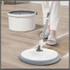 Hand-free 360 degrees spin mop with bucket