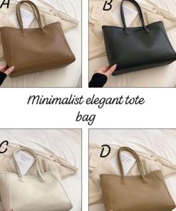 Minimalist elegant tote bag