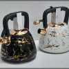 3.2L Marble whistling kettle