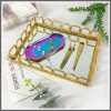 Large Rectangular European Style Decor Vanity Tray