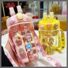 450ml Cartoon themed Partitioned Water bottle