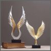 Abstract Angel Wings Statue Resin Eagle Wing Shape Sculpture