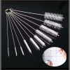 10pcs Drinking Straw Cleaning Brush Set
