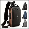 Anti-Theft Chest Cross Shoulder Bag / Casual Sports Crossbody Shoulder Bag