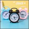 Cute  Alarm Clock with Large Analog Battery Operated Clock at Dawn