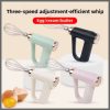 Rechargeable wireless handheld egg beater whisk 