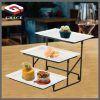 3 Tier Serving Stand Set Tray Stand with 12 Inch Serving Trays