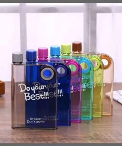 380ml 5-Book Shaped Notebook Water Bottle