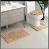 3 in 1 fluffy toilet mats