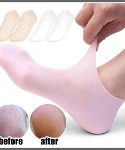 Silicone moisturizing socks for super soft foot skin anti aging and easy callus removal