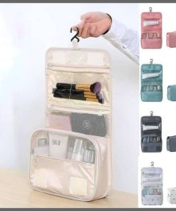 Foldable make-up/ cosmetic bag