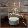 3D creative visualization lamp