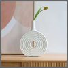Spiral Donut Design Creative Decorative Vase