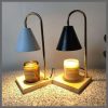 Electric Candle Wamer with wooden base