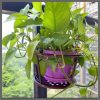 1Pc Metallic over the balcony flower pot holder