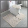 3Pcs Marble pattern bathroom mats
