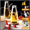 800ml Borosilicate Glass Oil Bottle with silicone base