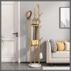 Fancy Multi-Functional metallic  Coat/handbag hanger