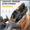 Portable Car tyre inflator and vacuum cleaner(Dual-use)