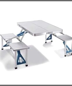 Folding Aluminum Alloy Lightweight Outdoor Portable Chair & Table