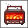 Flame light classic wireless speaker with subwoofer