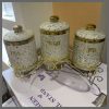 4Pcs Marble heavy canister
