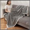 Bohemian knitted throw blankets