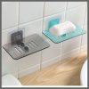 Transparent Drain Soap Holder No Punch Paste