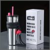 710Ml Stainless Steel Coffee Mug with straw
