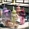1.2L Cute Water Bottle with Straw
