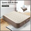 Inflatable Queen Size Airbed Mattress with in built Pump