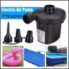Electric Inflatable Pump Quick Air Filling Compressor With 3 Nozzles