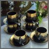 6Pcs Classy Cup saucer set